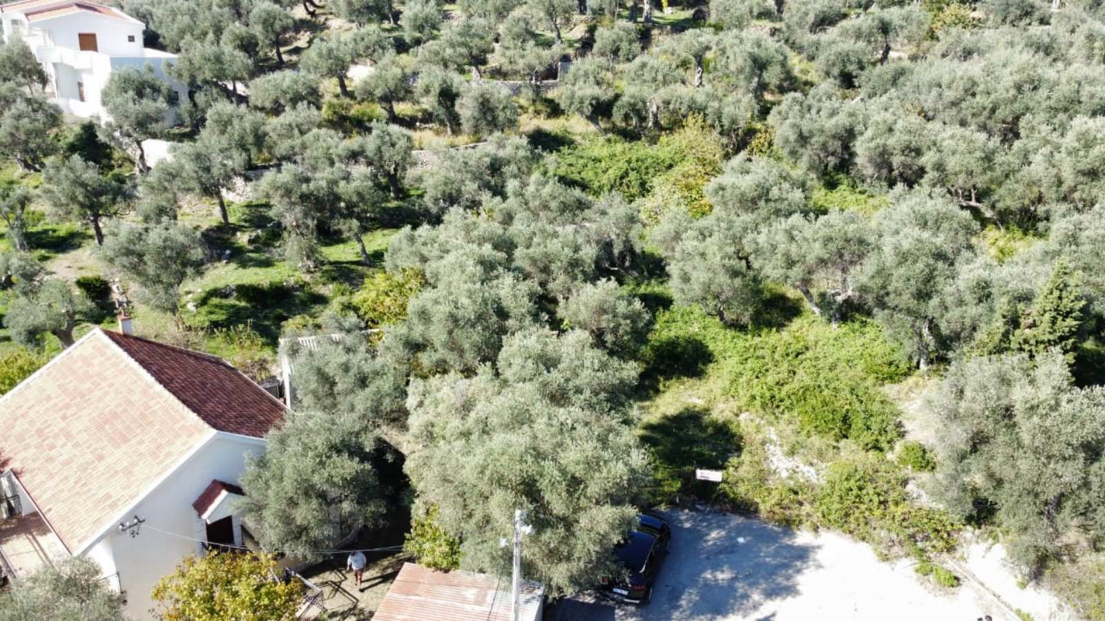 Plac 2000m2 sa pogledom na more i grad u naselju Gretva,opstina Bar. - Amfora Real Estate