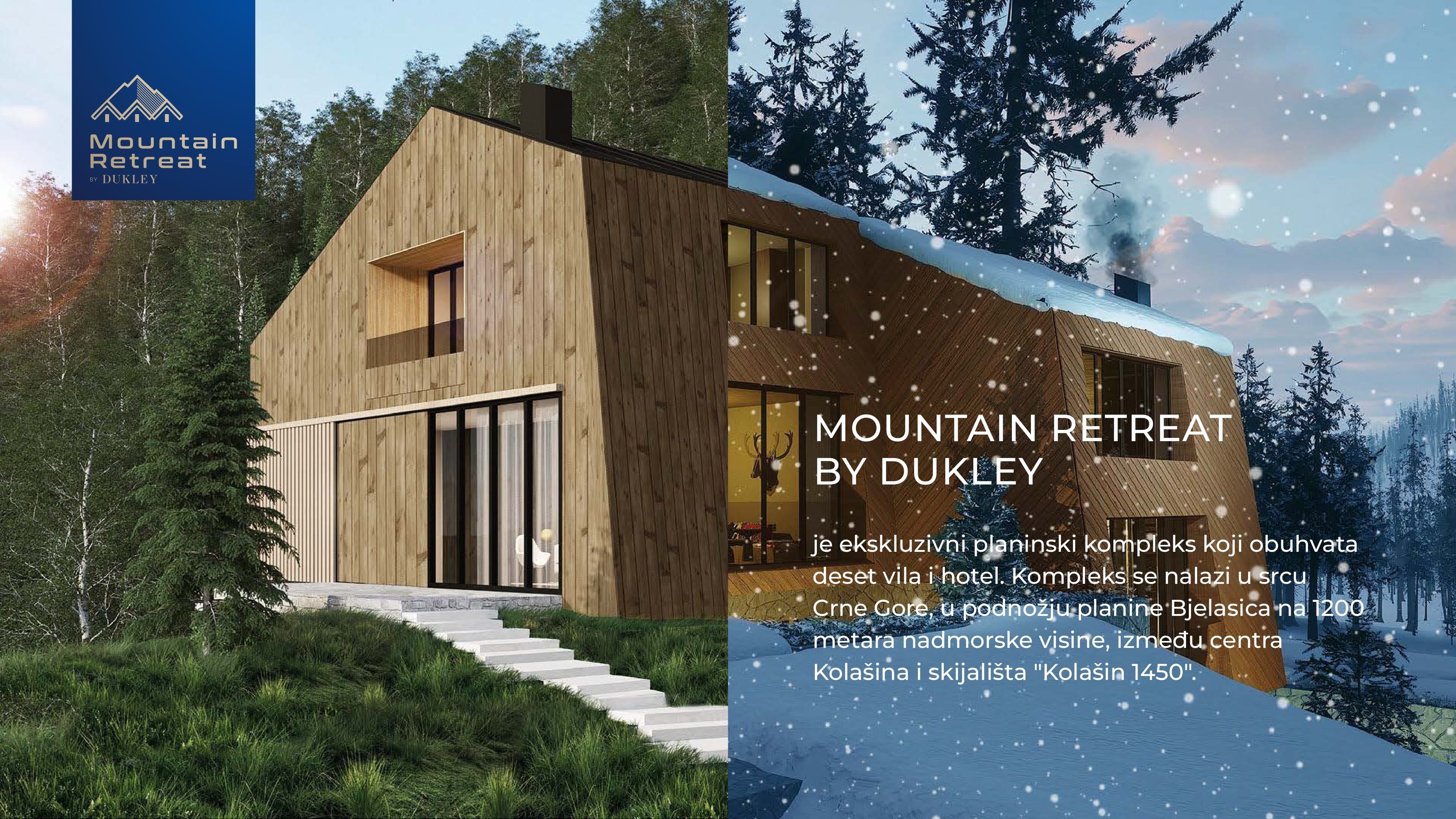 Ekskluzivna prodaja!!Novi projekat na severu Crne Gore (KOLASIN) -10 luksuznih vila sa apartmanima na prodaju. (TIP 1-DUPLEKS APARTMAN U PLANINSKOJ VILI ) - Amfora Real Estate