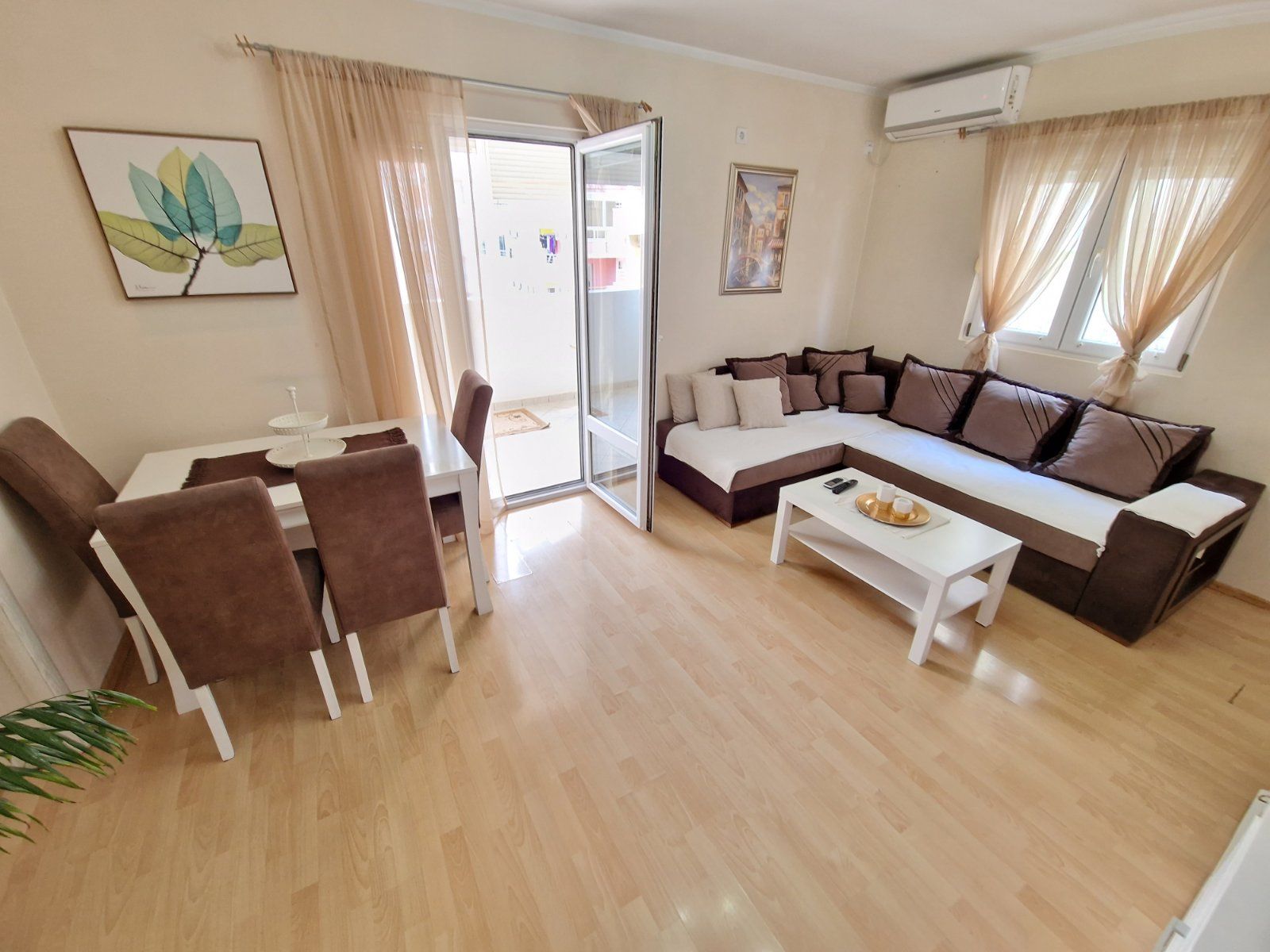 Namesten dvosoban stan 57m2 na odlicnoj lokaciji,kod nove osnovne škole,Rozino-Budva. - Amfora Real Estate