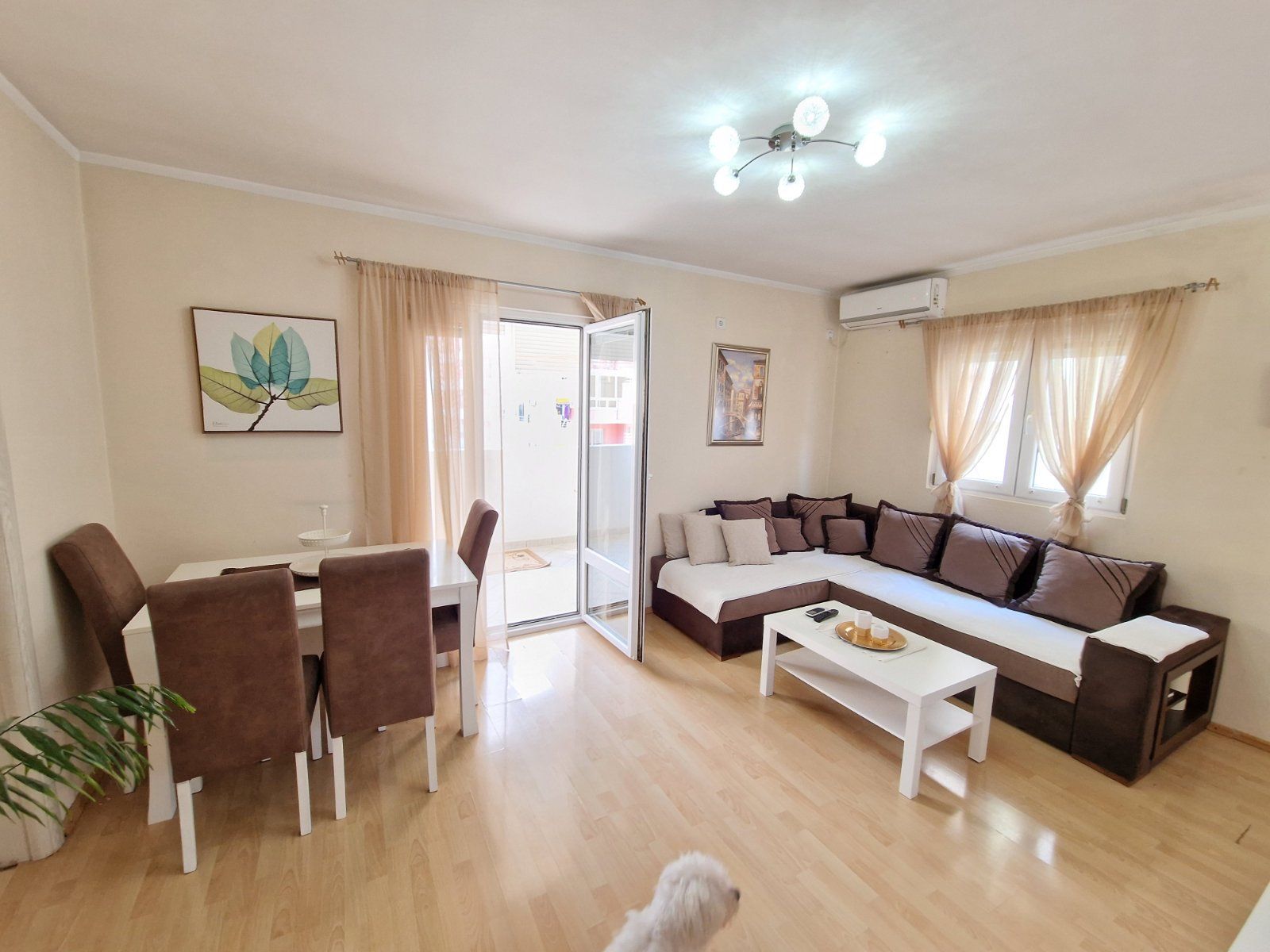 Namesten dvosoban stan 57m2 na odlicnoj lokaciji,kod nove osnovne škole,Rozino-Budva. - Amfora Real Estate