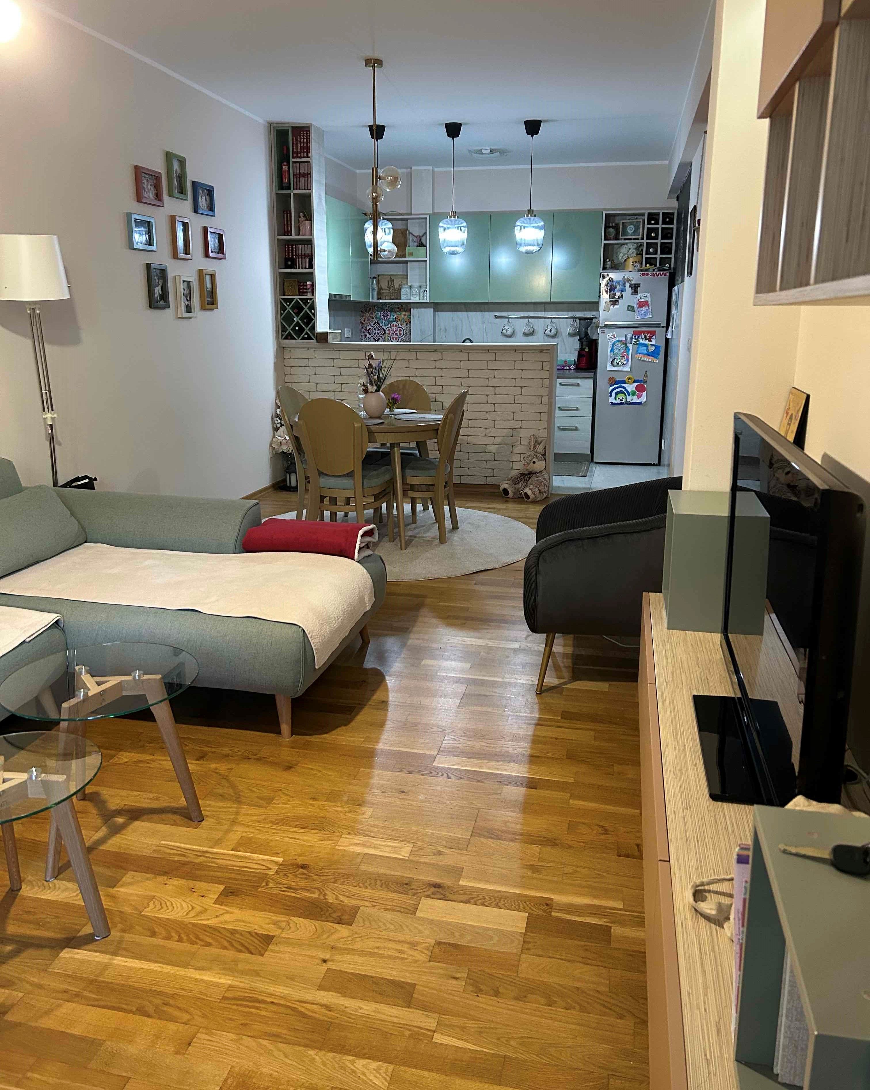 Dvosoban namesten stan 68m2 ,Boreti-Budva - Amfora Real Estate