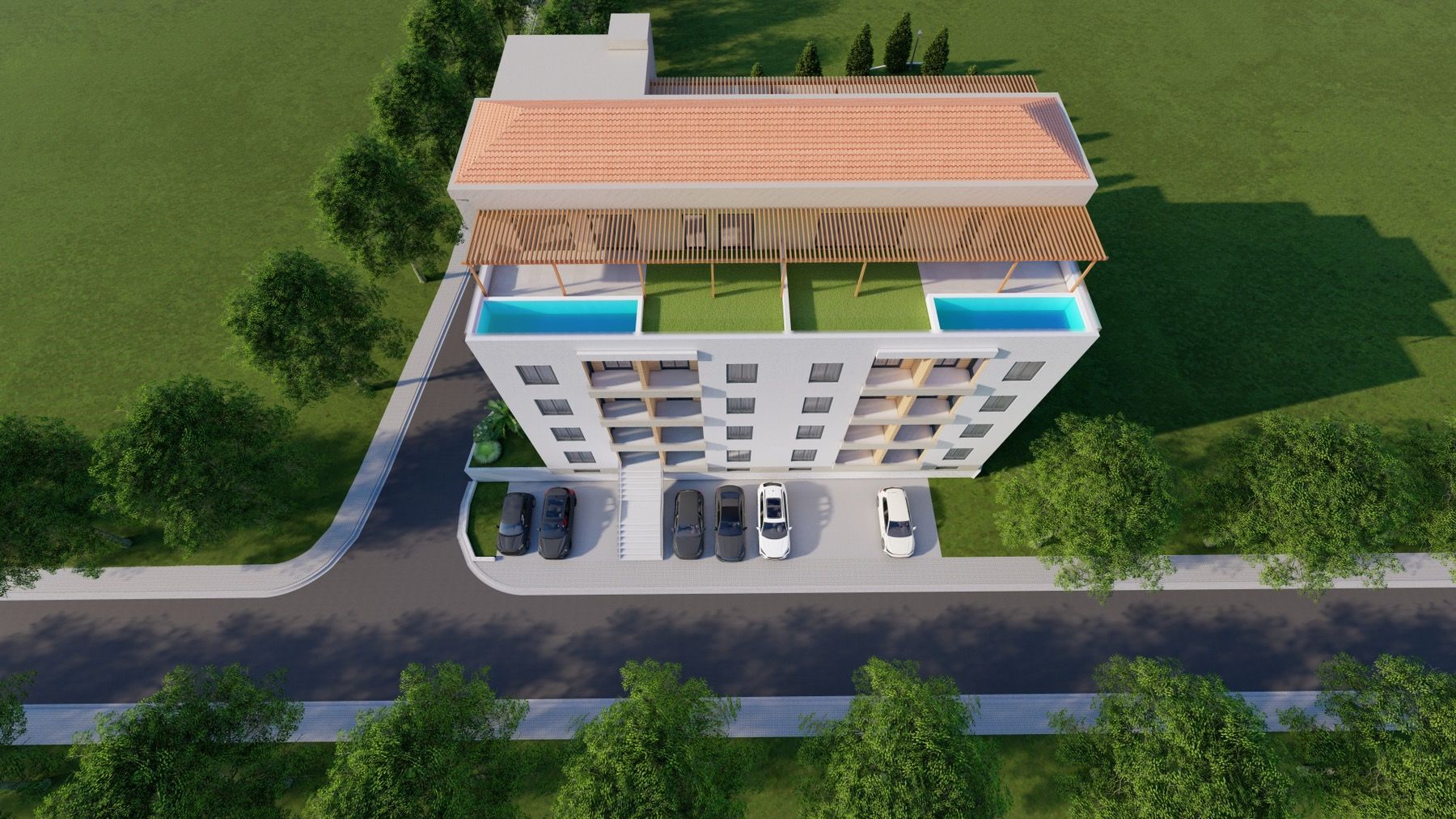 EKSKLUZIVNO!!Jednosoban stan 44m2 u novogradnji,Budva. (ZAVRSETAK RADOVA DO KRAJA 2023 GODINE) - Amfora Real Estate