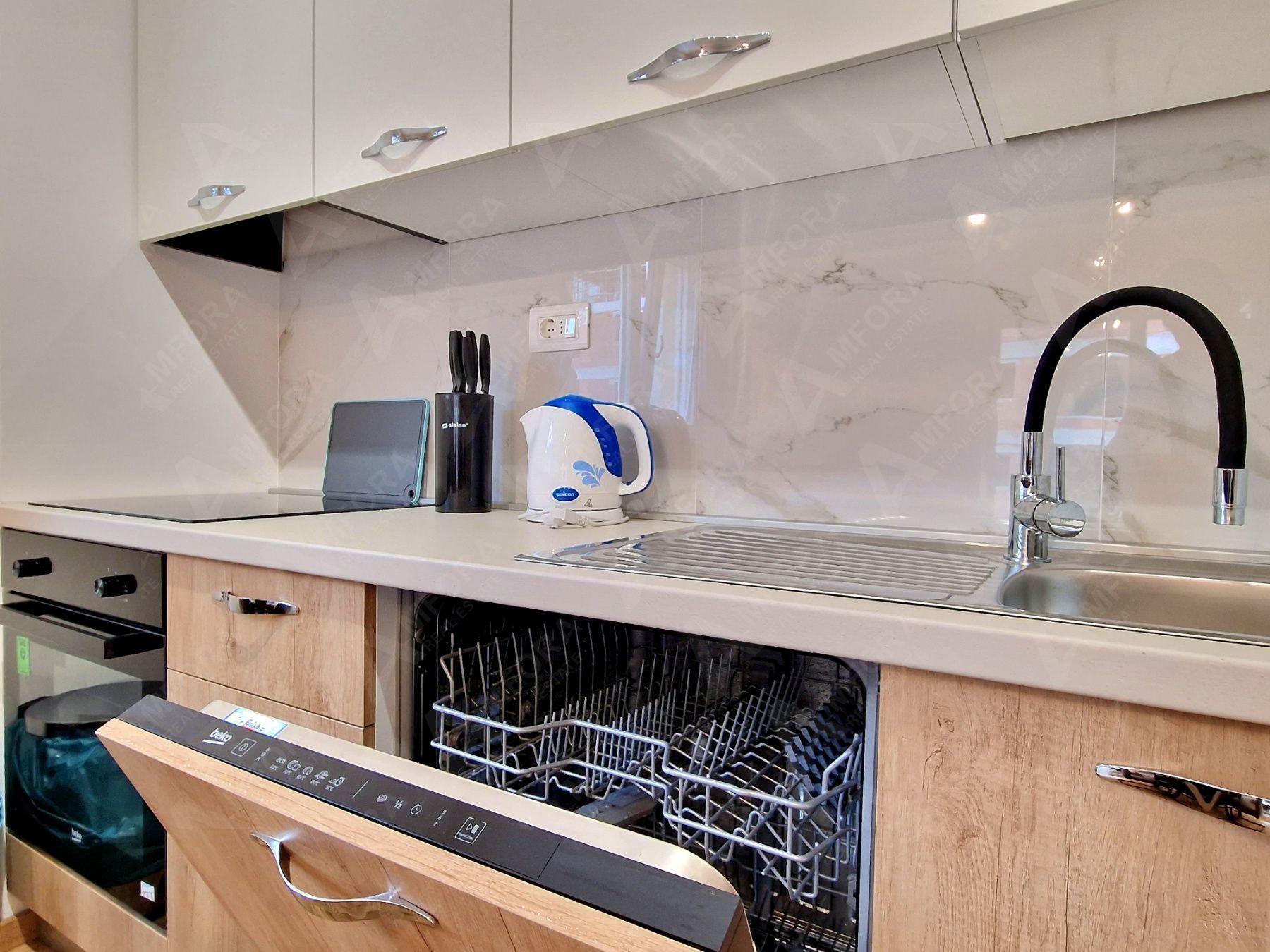 Moderno opremljen jednosoban stan  ,Becici (NA DUZI PERIOD) - Amfora Real Estate