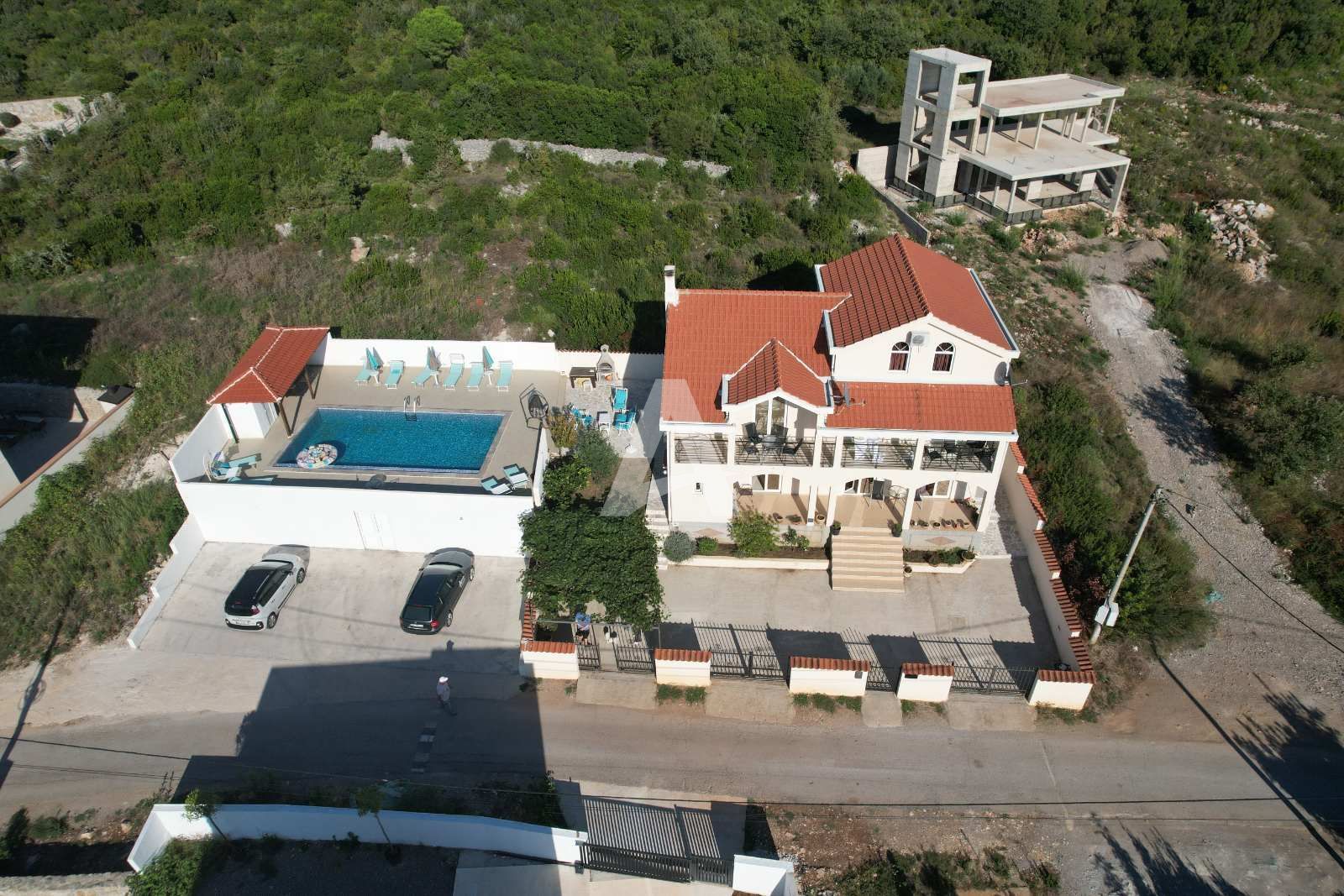 amforaproperty.com/Vila sa bazenom i pogledom na more u Krimovici, opština Kotor