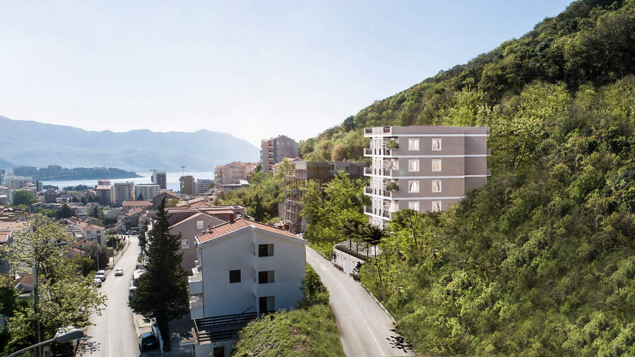 amforaproperty.com/Jednosoban stan 52m2 novogradnja! Budva