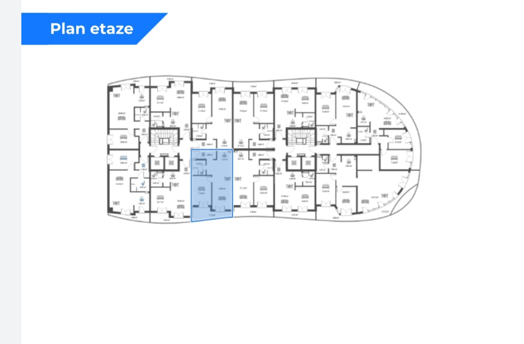 amforaproperty.com/Prelep jednosoban stan (50m2) u novom stambeno-hotelskom kompleksu Skyline.Bečići