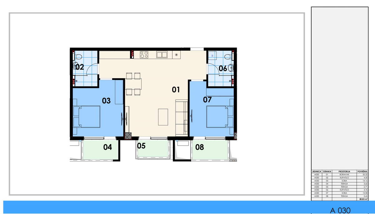 amforaproperty.com/Prodaja stanova u luksuznoj zgradi,Budva,Rozino