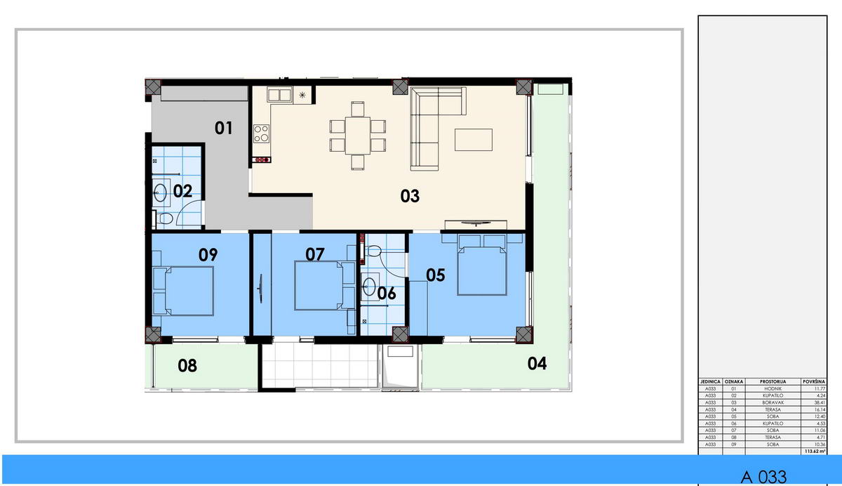 amforaproperty.com/Prodaja stanova u luksuznoj zgradi,Budva,Rozino