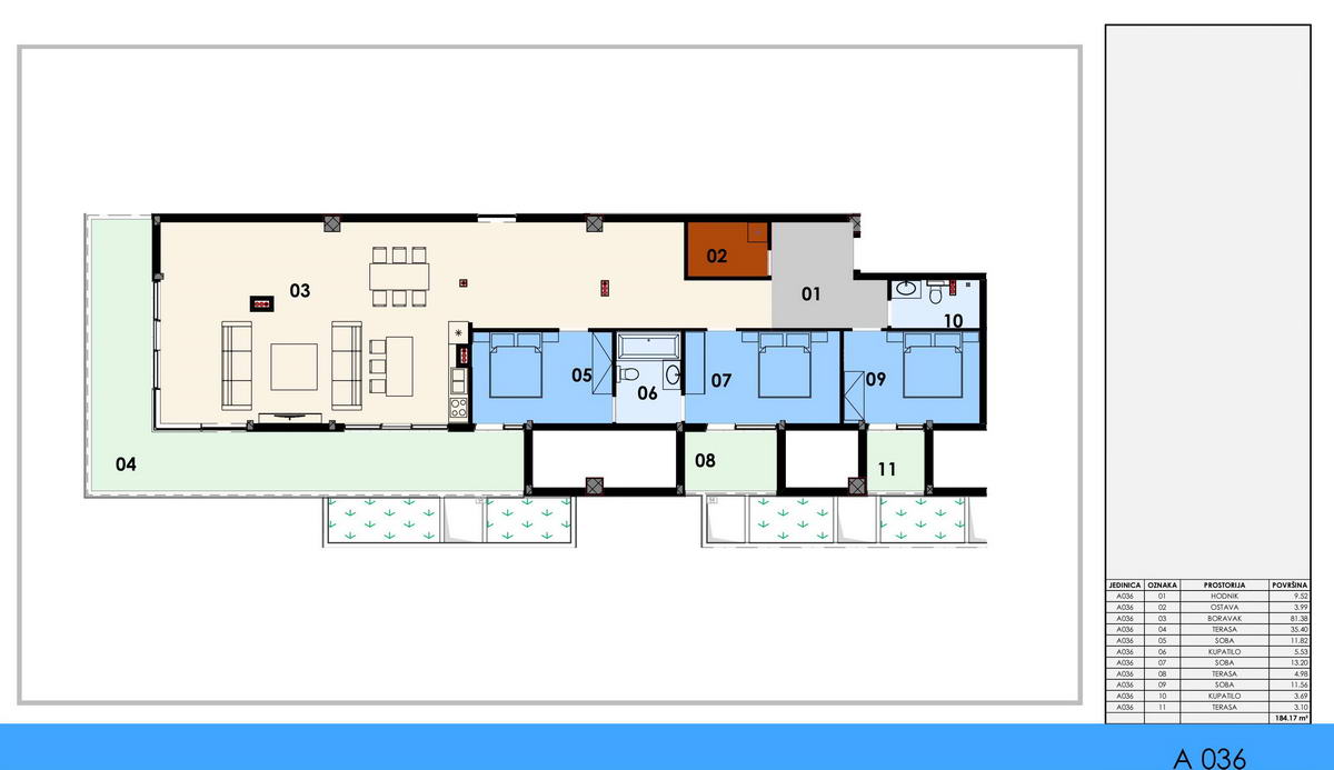 amforaproperty.com/Prodaja stanova u luksuznoj zgradi,Budva,Rozino