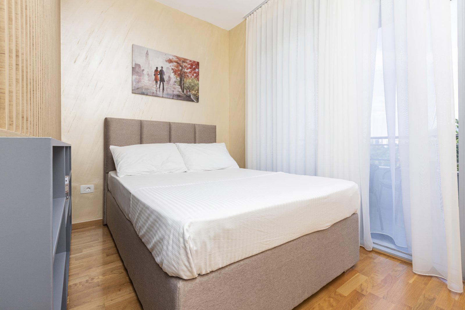 Dvosoban apartman sa pogledom na more, na 200m od plaže u zgradi Supermarketa IDEA (Becici) - Amfora Real Estate