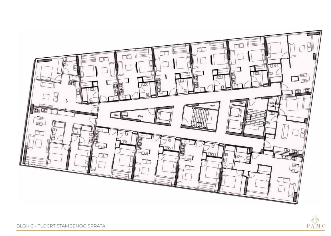 amforaproperty.com/Jednosoban stan 41,7m2 u novogradnji,na ekskluzivnoj lokaciji u luksuznom kompleksu PAMC,Bar.