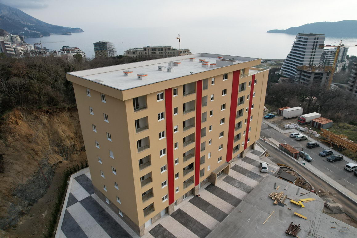 amforaproperty.com/Stanovi u izgradnji po extra povoljnim cenama,mogućnost plaćanja na rate-BECICI (JEDNOSOBAN STAN 43,80m2 SA POGLEDOM NA MORE)