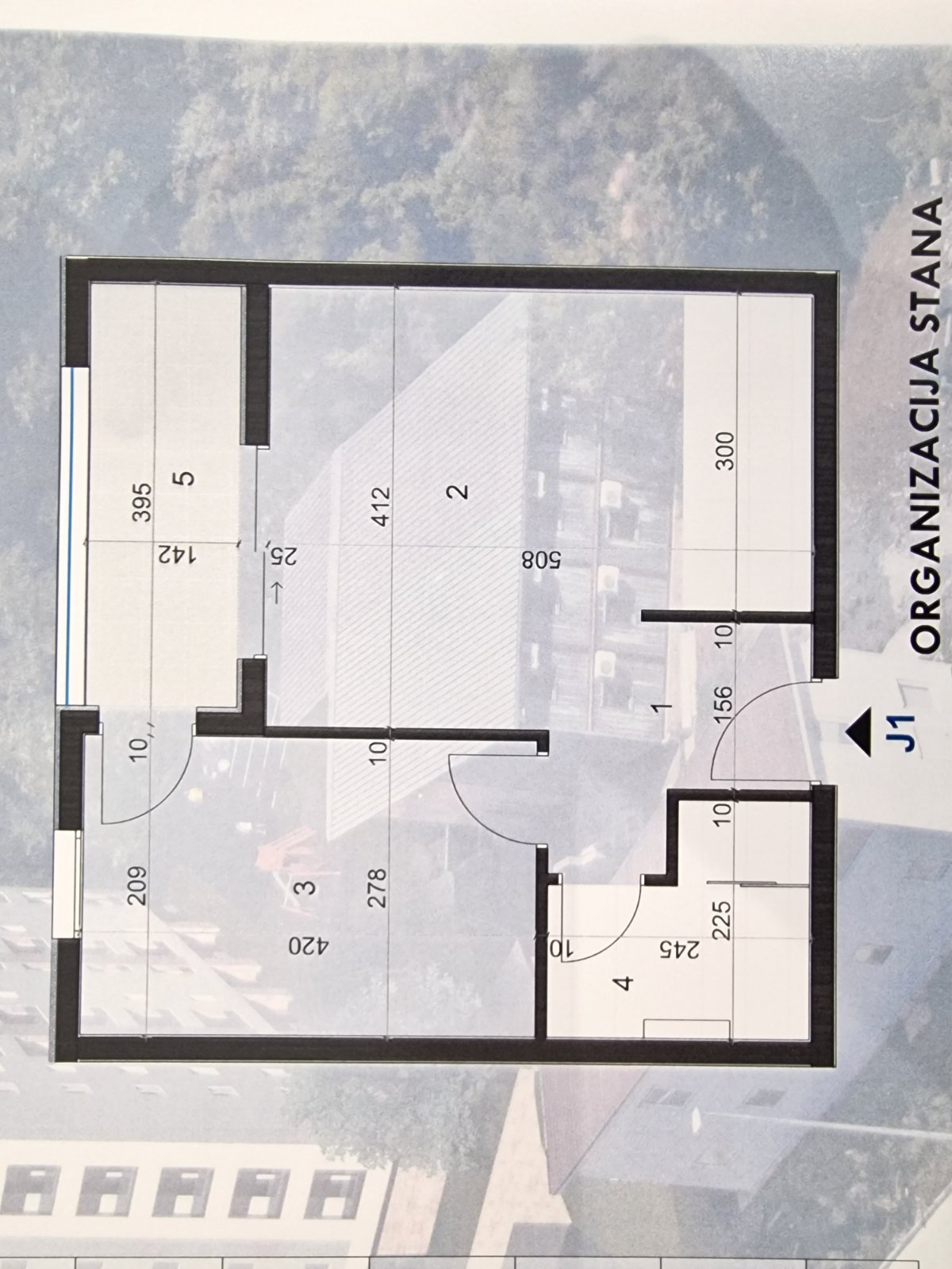 amforaproperty.com/Stanovi u izgradnji po extra povoljnim cenama,mogućnost plaćanja na rate-BECICI (JEDNOSOBAN STAN 43,80m2 SA POGLEDOM NA MORE)