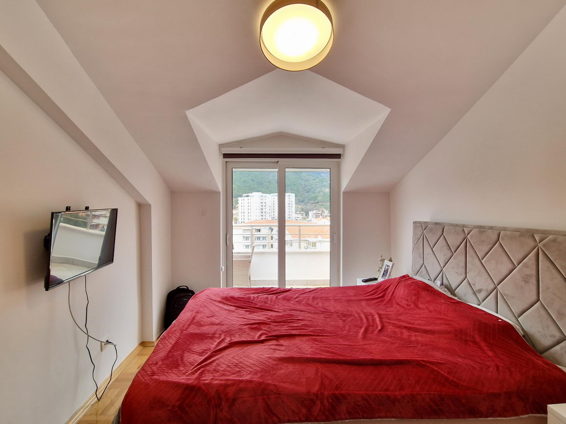 amforaproperty.com/Luksuzan jednosoban stan sa pogledom na more u zgradi Merkur,Budva-Rozino.(OBEZBEDJENO PARKING MESTO)-NA DUZI PERIOD