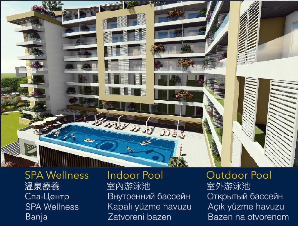 amforaproperty.com/Porto Budva! Studio, 4.sprat, pogled na grad i Mediteransku ulicu